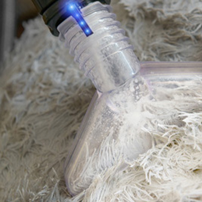 Textilfaserabsaugung